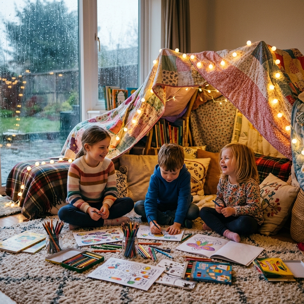 15 Fun Coloring Activities for Kids on Rainy Days — Screen-Free Indoor Ideas