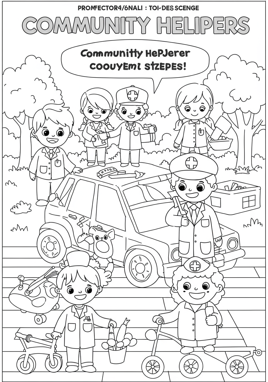 Easy Coloring Pages for Toddlers & Preschoolers (Ages 2-5) — Free Printable