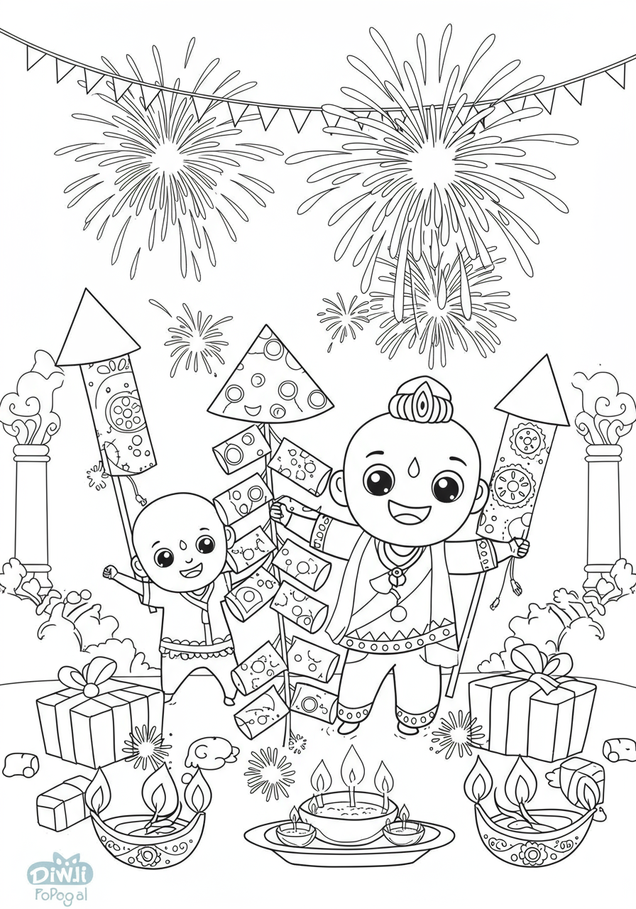 20 Not-Scary Halloween Coloring Pages for Toddlers & Preschoolers