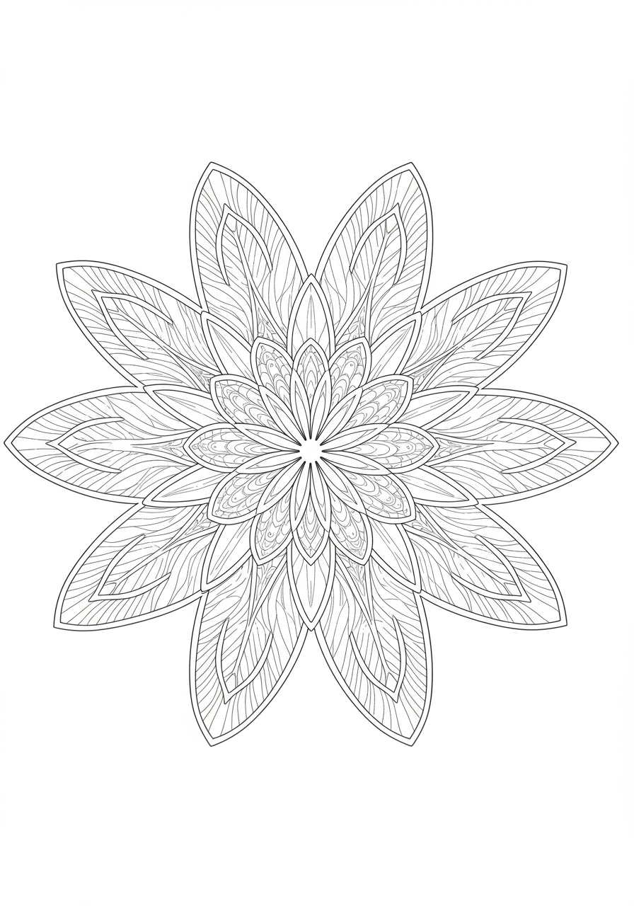 Free printable coloring page featuring a delicate dragonfly wings mandala design, perfect for kids to color and enjoy.
